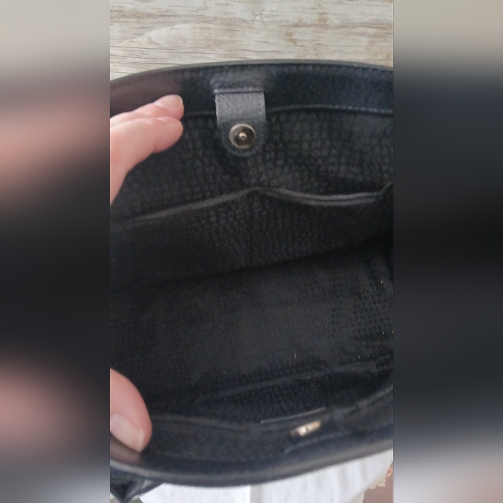 Kate Spade Black Leather Tote Bag - Picture 11 of 16